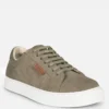 ASHFORD Taupe Fine Suede Handcrafted Sneakers