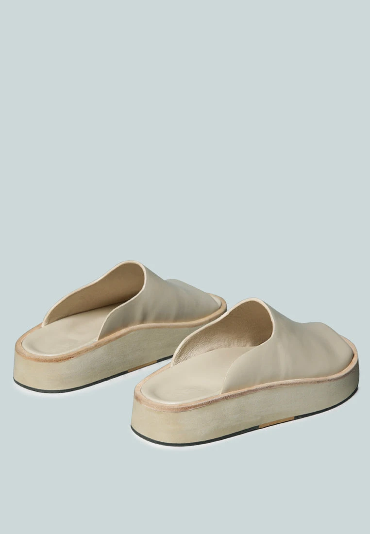 JOLIE Nude Platform Slip-On - Image 4